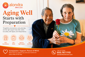 aging well needs preparation